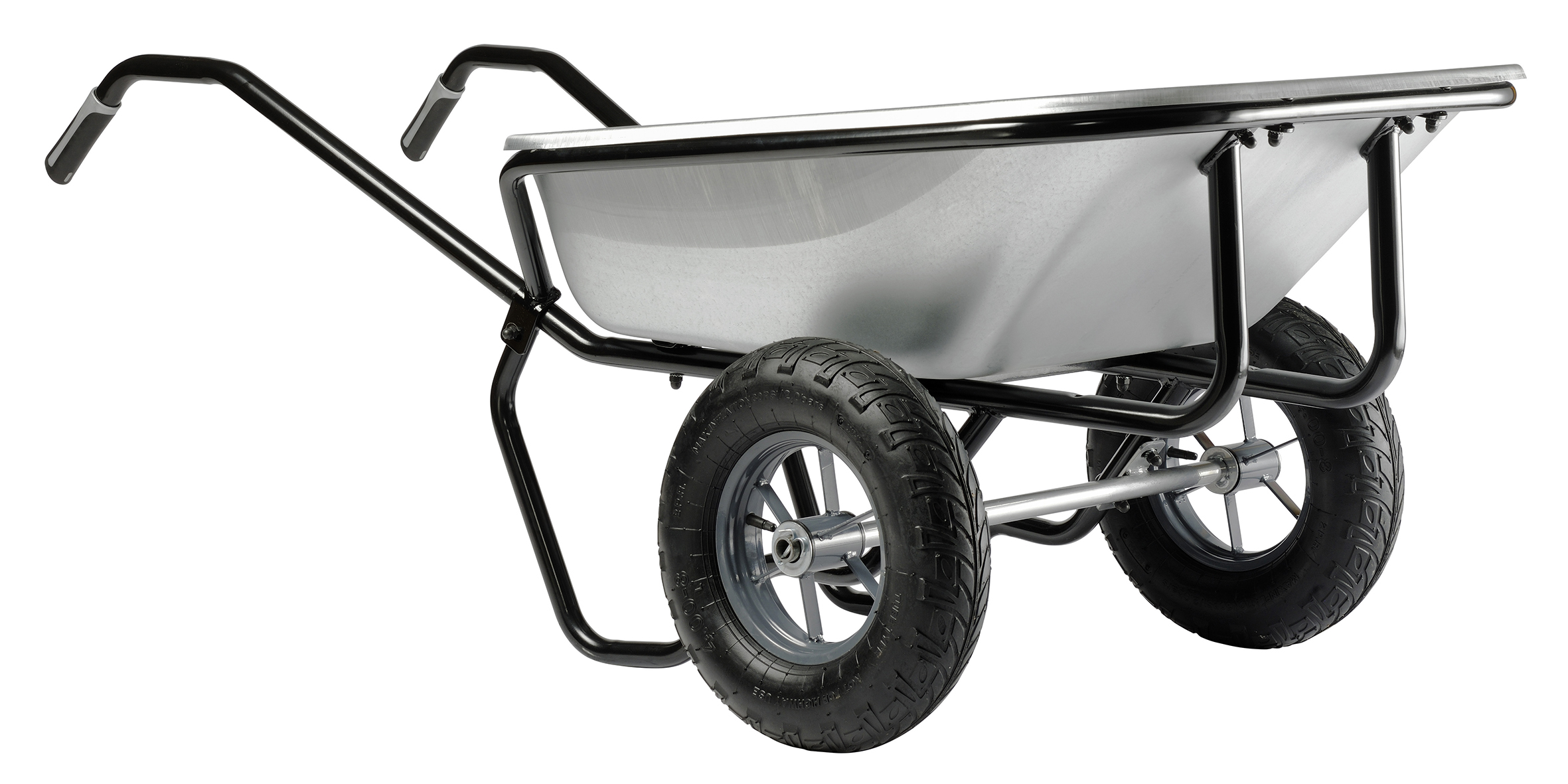 Brouette expert twin excellium 160 galva roues gonflées